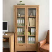 Tủ hồ sơ gỗ sồi Mỹ kích thước 1 x 0,38 x2m