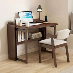 Bàn Làm Việc Gấp Gọn Đa Năng Gỗ Tự Nhiên