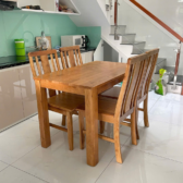 Bộ bàn ăn 4 ghế Montana