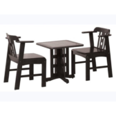 Bộ bàn ghế cafe - nhà hàng gỗ tự nhiên