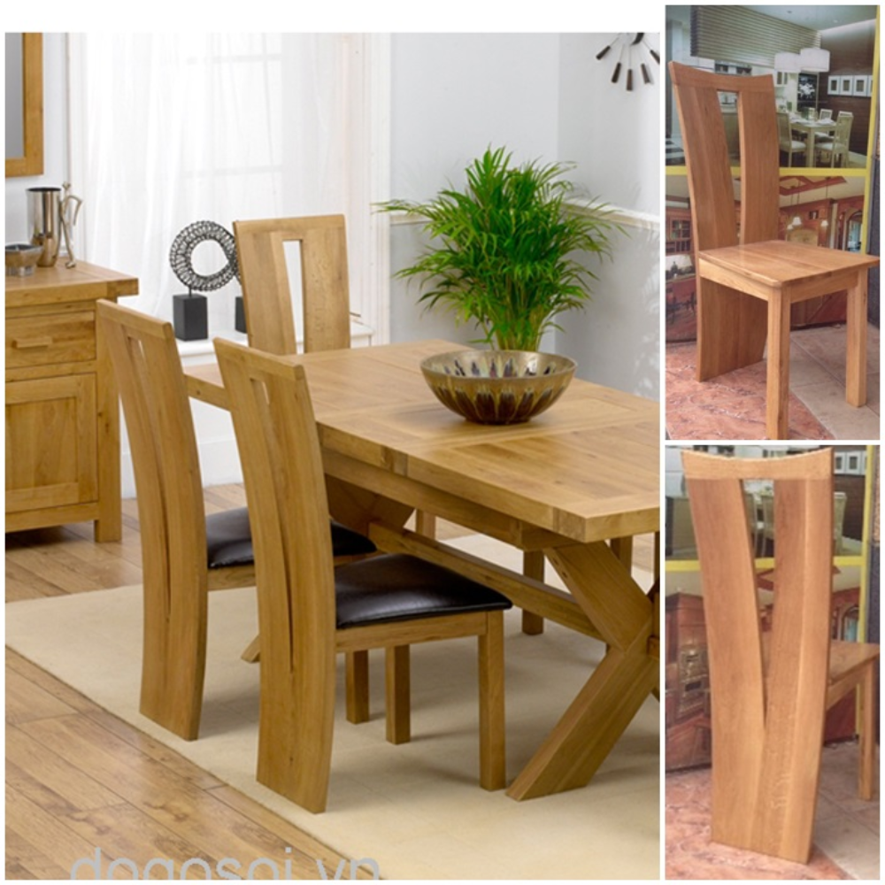 Bộ bàn ghế chữ V