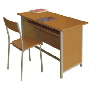 Bộ bàn ghế giáo viên khung thép