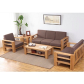 Bộ sofa gỗ tự nhiên 5 món