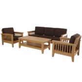 Bộ sofa gộ tự nhiên nệm ghế