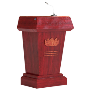 Bục phát biểu hình dáng ngọn đuốc