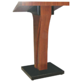 Bục phát biểu thân bục được vát cong