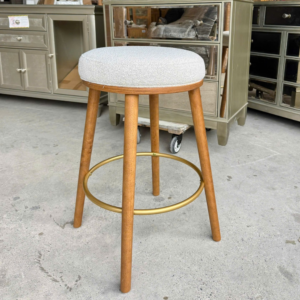 Ghế bar gỗ tự nhiên mặt nệm