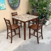 Bộ bàn ăn gia đình 4 ghế - Bộ bàn ghế cafe