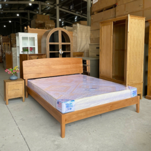 Giường ngủ gỗ tự nhiên 1m2, 1m6