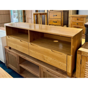 Kệ Tivi 2 ngăn kéo tay nắm âm