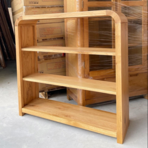 Kệ gỗ tự nhiên 3 tần