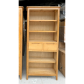 Kệ sách 4 tầng 2 ngăn kéo