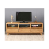 Kệ tivi gỗ sồi 3 ngăn 3 hộc