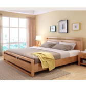 Giường ngủ gỗ tự nhiên