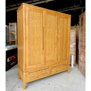 Tủ áo 3 cánh 2 ngăn kéo sỗ