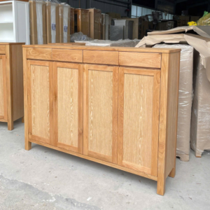 Tủ giày 4 cánh 4 hộc kéo cánh kín