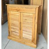 Tủ giày dép 2 cánh 1 hộc thẳng tay nắm âm