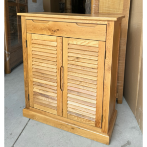 Tủ giày dép 2 cánh 1 hộc thẳng tay nắm âm