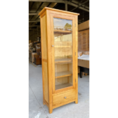 Tủ sách tủ trưng bày 1 cánh 1 ngăn kéo