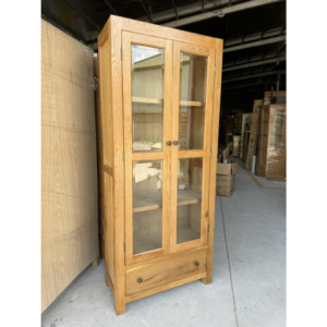 Tủ trưng bày 2 cánh 1 hộc
